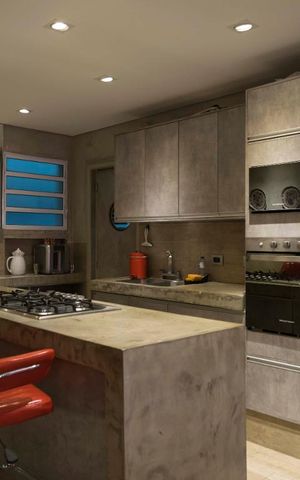 Apartamento à venda com 130m², 2 quartos e 2 vagasCozinha