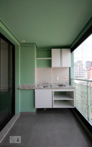 Studio para alugar com 35m², 1 quarto e 1 vagaVaranda Gourmet