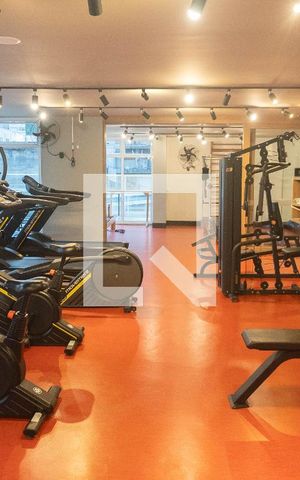 Studio para alugar com 35m², 1 quarto e 1 vaga Studio para alugar com 35m², 1 quarto e 1 vagaÁrea comum - Academia