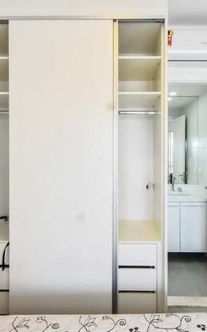 Studio para alugar com 33m², 1 quarto e 1 vaga Studio para alugar com 33m², 1 quarto e 1 vagaDormitório