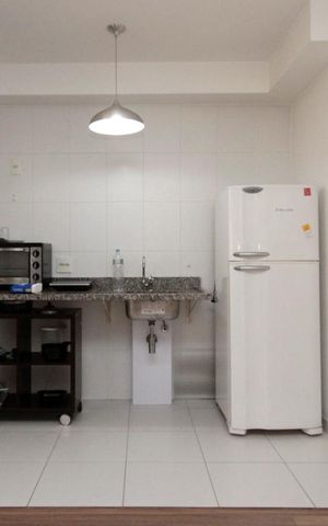 Studio à venda com 41m², 1 quarto e 1 vagaCozinha