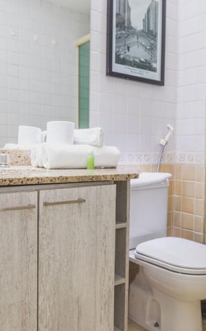Apartamento para alugar com 50m², 1 quarto e 1 vagaBanheiro