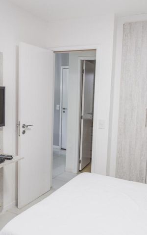 Apartamento para alugar com 50m², 1 quarto e 1 vagaQuarto