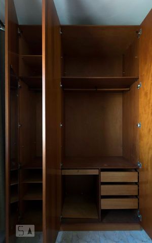 Studio para alugar com 35m², 1 quarto e sem vagaKitnet (Armários)