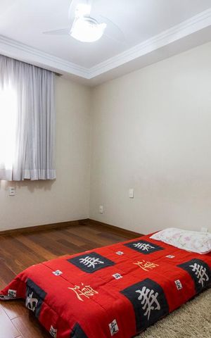Apartamento à venda com 153m², 3 quartos e 3 vagasQuarto 3 suíte