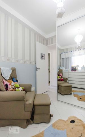 Apartamento à venda com 110m², 3 quartos e 2 vagasQuarto 1