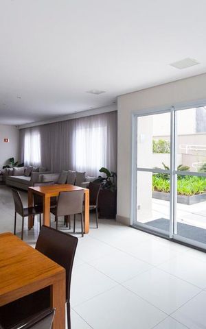 Apartamento à venda com 61m², 2 quartos e 1 vagaSalão de festas