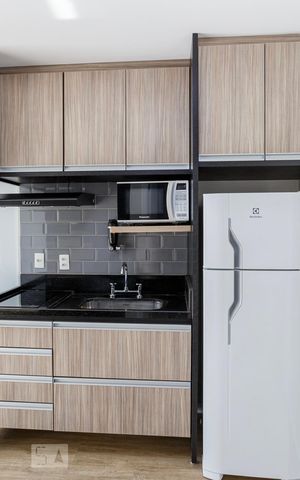 Studio à venda com 31m², 1 quarto e 1 vagaCozinha