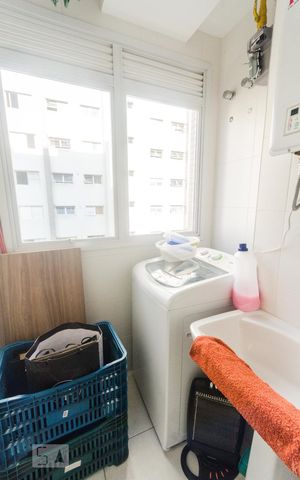 Apartamento para alugar com 40m², 1 quarto e 1 vaga Apartamento para alugar com 40m², 1 quarto e 1 vagaArea De Serviço