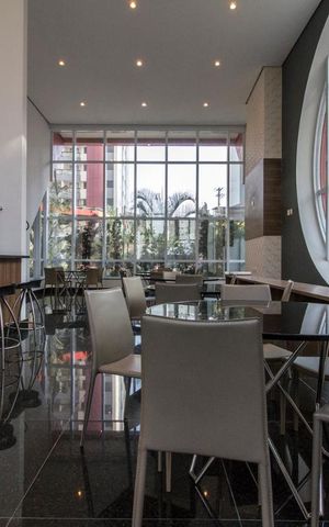 Studio para alugar com 45m², 1 quarto e 1 vagaSalão de festas