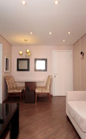 Apartamento à venda com 54m², 1 quarto e 1 vagaSala