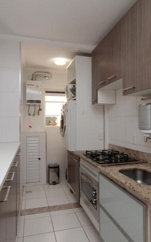Apartamento à venda com 54m², 1 quarto e 1 vagaCozinha