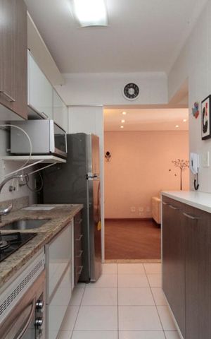 Apartamento à venda com 54m², 1 quarto e 1 vagaCozinha
