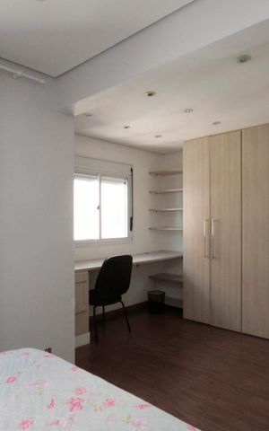 Apartamento à venda com 54m², 1 quarto e 1 vagaQuarto