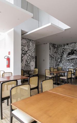 Studio para alugar com 55m², 1 quarto e 1 vagaEspaço gourmet