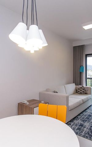 Studio para alugar com 55m², 1 quarto e 1 vagaSala