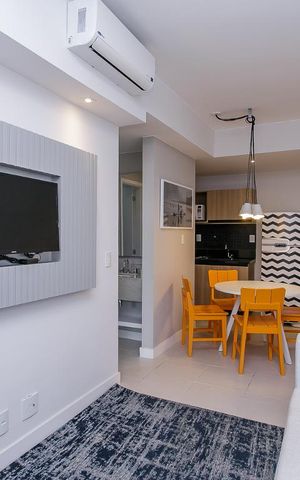 Studio para alugar com 55m², 1 quarto e 1 vagaSala