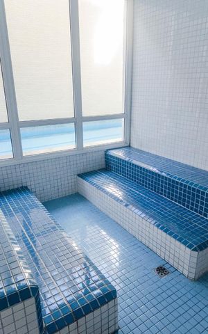 Apartamento para alugar com 48m², 1 quarto e 1 vaga Apartamento para alugar com 48m², 1 quarto e 1 vagaÁrea Comum - Sauna