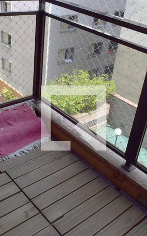 Apartamento à venda com 45m², 1 quarto e 1 vagaVaranda