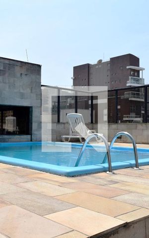 Apartamento à venda com 45m², 1 quarto e 1 vagaPiscina