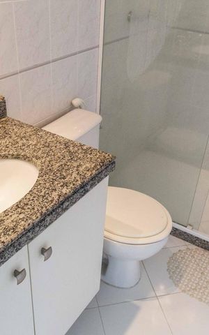 Apartamento para alugar com 128m², 4 quartos e 2 vagasBanheiro social 1
