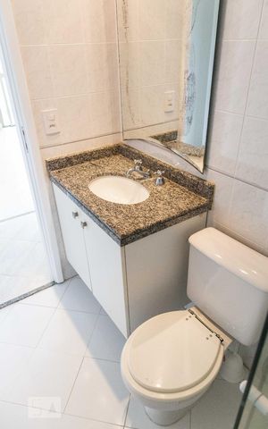 Apartamento para alugar com 128m², 4 quartos e 2 vagasBanheiro social 1