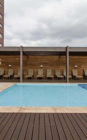 Studio à venda com 35m², 1 quarto e 1 vagaArea das Piscinas 