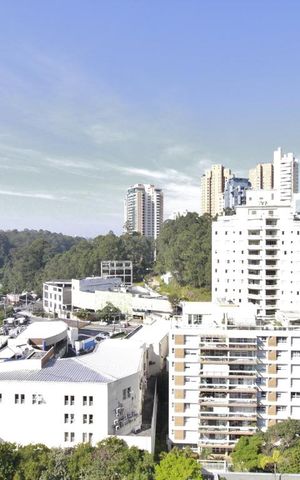 Apartamento à venda com 39m², 1 quarto e 1 vagaVista da varanda