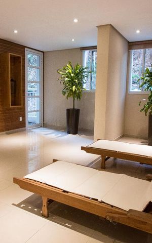 Apartamento à venda com 49m², 1 quarto e 1 vagaSpa