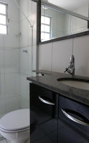 Apartamento à venda com 65m², 3 quartos e 2 vagasBanheiro