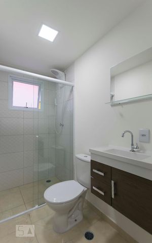 Apartamento para alugar com 45m², 2 quartos e sem vagaBanheiro social