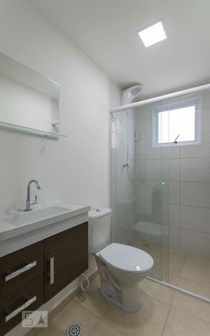 Apartamento para alugar com 43m², 2 quartos e sem vagaBanheiro social