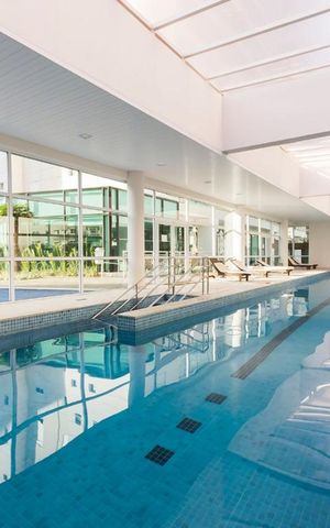 Studio à venda com 48m², 1 quarto e 1 vaga Studio à venda com 48m², 1 quarto e 1 vagaPiscina Coberta
