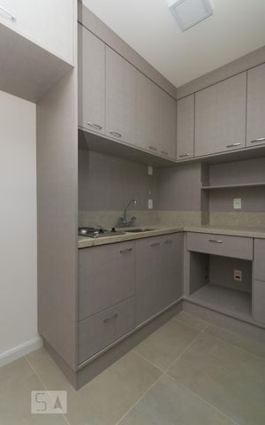 Studio para alugar com 35m², 1 quarto e 1 vaga Studio para alugar com 35m², 1 quarto e 1 vagaCozinha