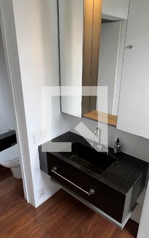 Apartamento para alugar com 110m², 1 quarto e 2 vagas Apartamento para alugar com 110m², 1 quarto e 2 vagasBanheiro da Suíte