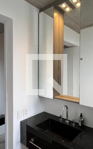 Apartamento para alugar com 110m², 1 quarto e 2 vagas Apartamento para alugar com 110m², 1 quarto e 2 vagasBanheiro da Suíte