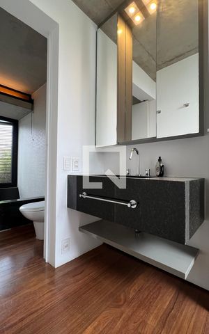 Apartamento para alugar com 110m², 1 quarto e 2 vagas Apartamento para alugar com 110m², 1 quarto e 2 vagasBanheiro da Suíte