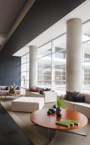 Studio para alugar com 46m², 1 quarto e 1 vagaHall Social