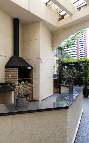 Apartamento à venda com 37m², 1 quarto e 1 vagaChurrasqueira / espaço gourmet
