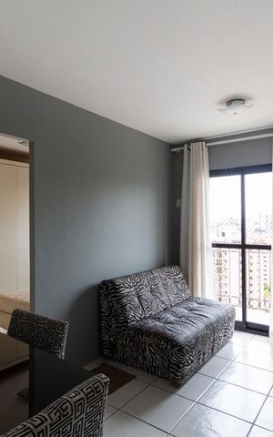 Apartamento à venda com 37m², 1 quarto e 1 vagaSala