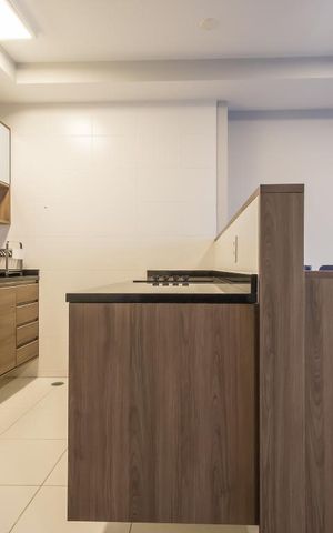 Studio à venda com 50m², 1 quarto e 1 vagaCozinha