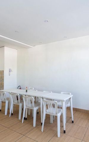Apartamento à venda com 64m², 2 quartos e 1 vagaSalão de festas