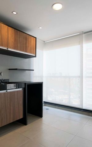 Studio para alugar com 35m², 1 quarto e 1 vagaVaranda Gourmet