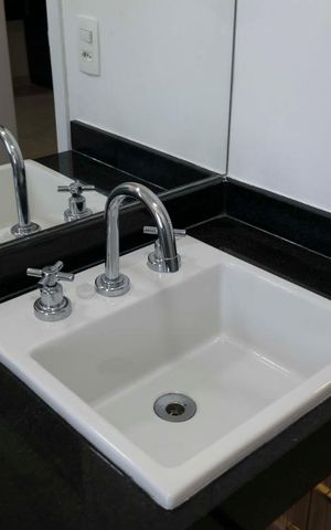 Studio para alugar com 35m², 1 quarto e 1 vagaBanheiro (Torneira)