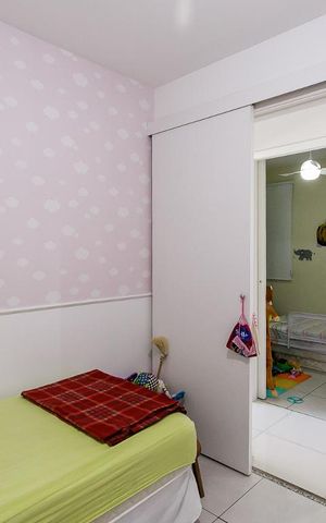 Apartamento à venda com 72m², 3 quartos e 1 vagaQuarto