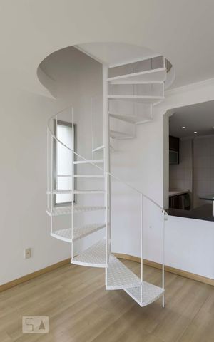 Apartamento à venda com 65m², 1 quarto e 1 vaga1o. Andar - Sala (Escadas)
