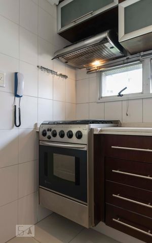 Apartamento à venda com 65m², 1 quarto e 1 vaga1o. Andar - Cozinha (Fogão)