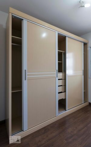Apartamento à venda com 78m², 2 quartos e 1 vagaQuarto 1 (Armários)