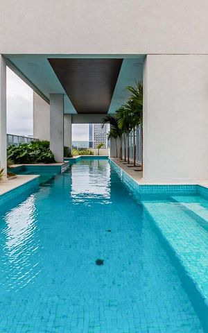 Apartamento para alugar com 76m², 1 quarto e 2 vagas Apartamento para alugar com 76m², 1 quarto e 2 vagasPiscina