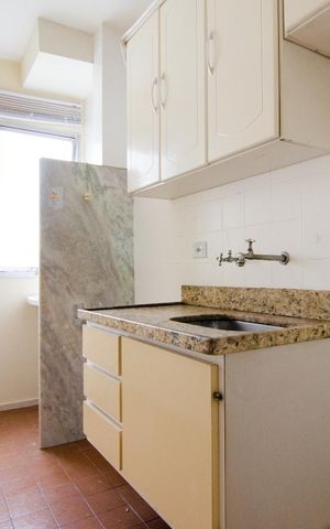 Studio à venda com 33m², 1 quarto e sem vaga Studio à venda com 33m², 1 quarto e sem vagaCozinha